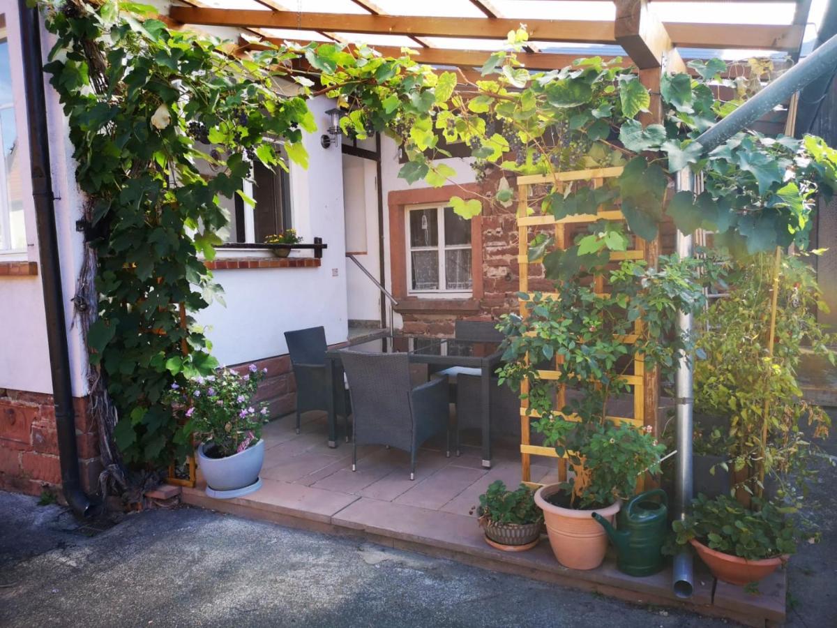 gemütliches Sandsteinhaus Buergstadt Exterior foto